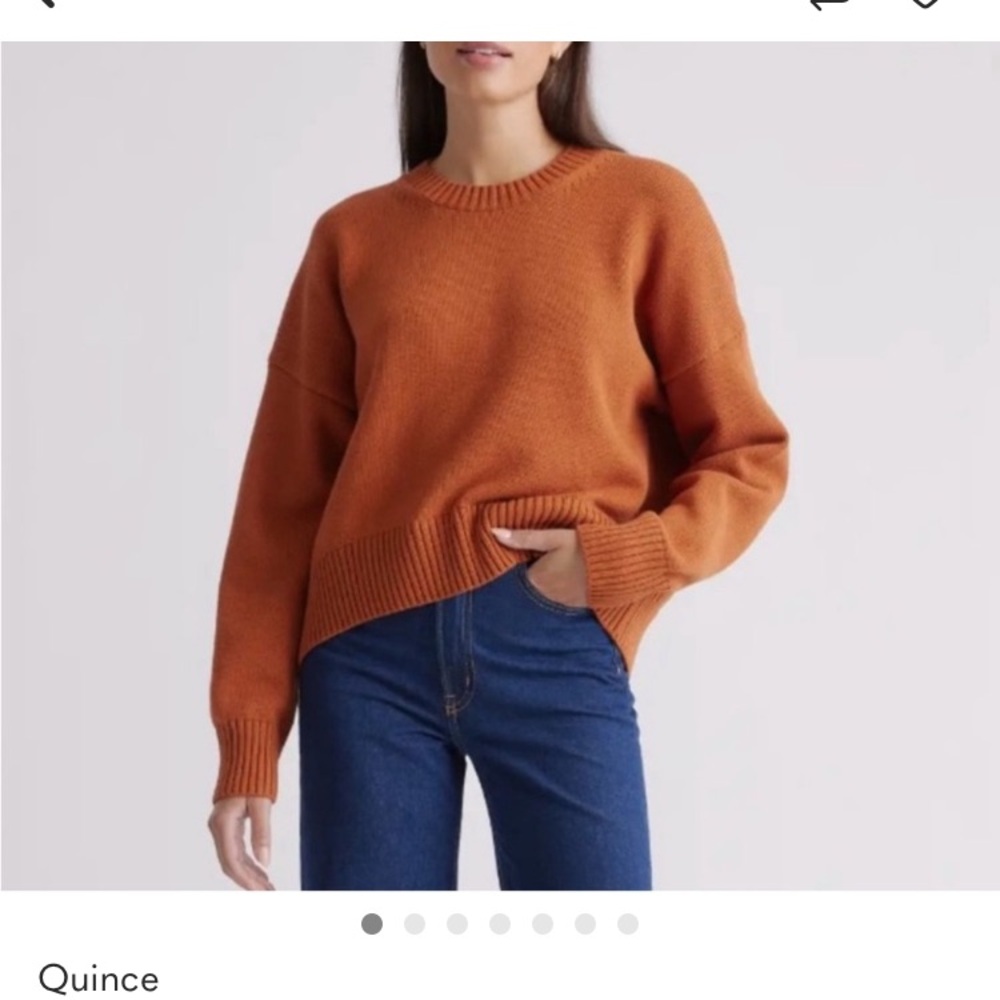 Quince cotton sweater